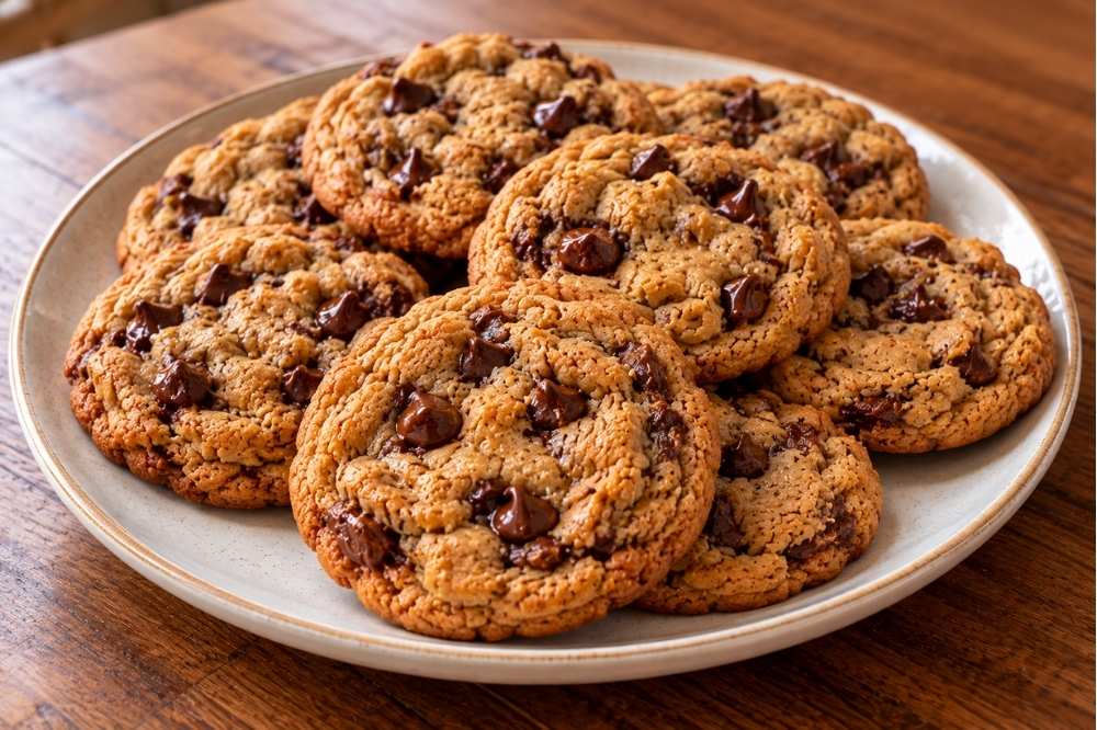 Brown Butter Peanut Butter Chocolate Chip Cookies