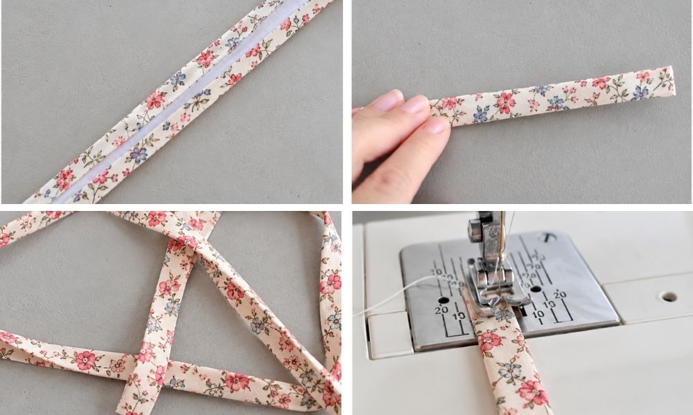Step 2. Make the fabric strap (skip if using chain)
